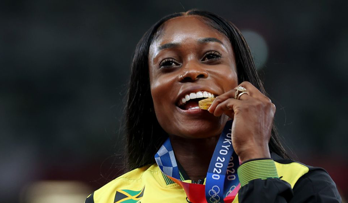 Elaine Thompson-Herah: Instagram blocks gold medallist who shared race win